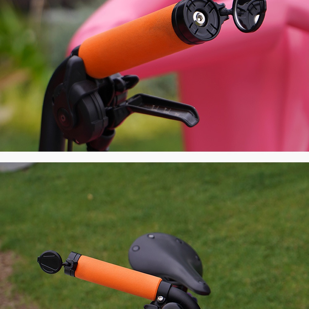 Cycling Commute Gear - Espejo para manillar de bicicleta, espejo