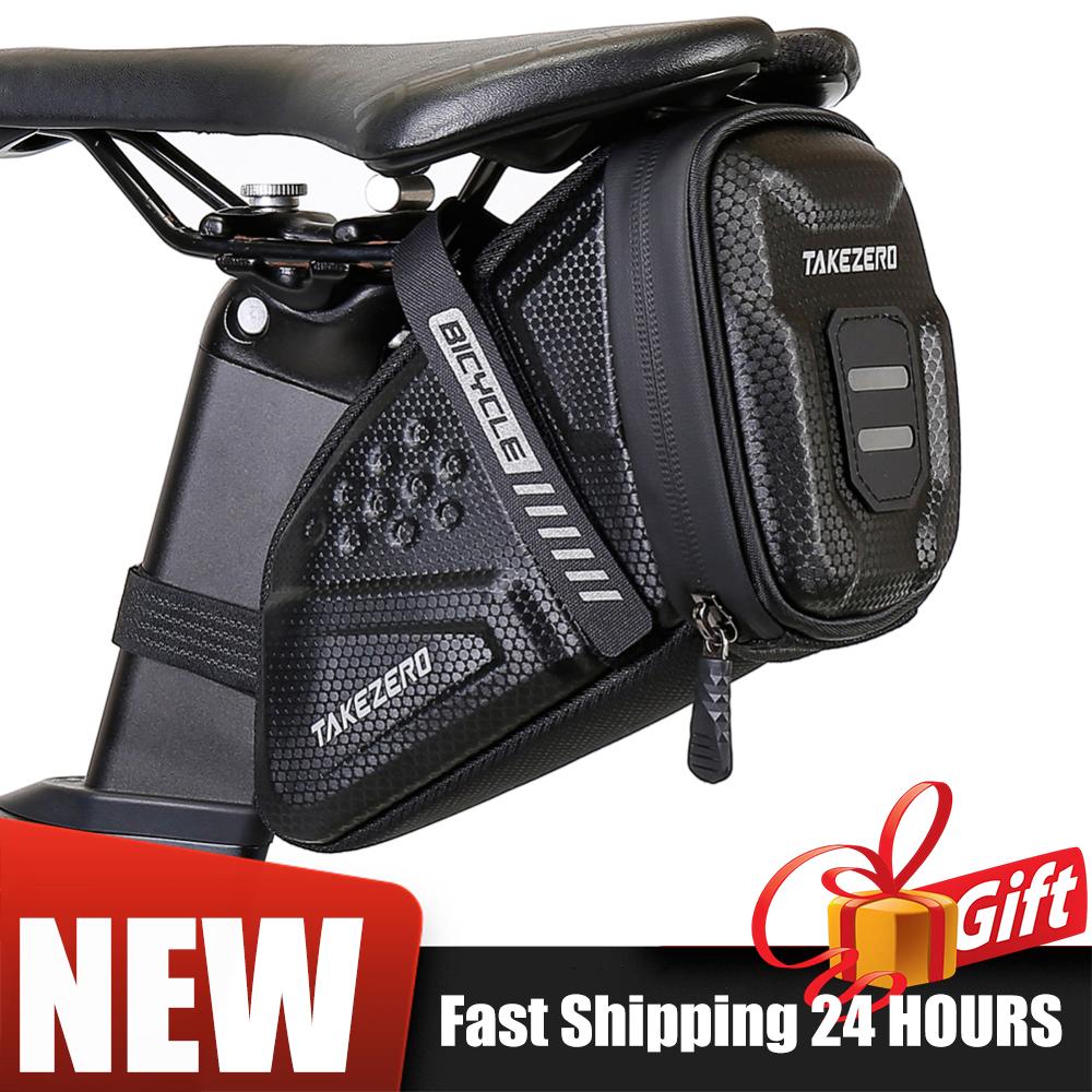 Saddle Bag Under Seat - Bolsa trasera para bicicleta, bolsa de
