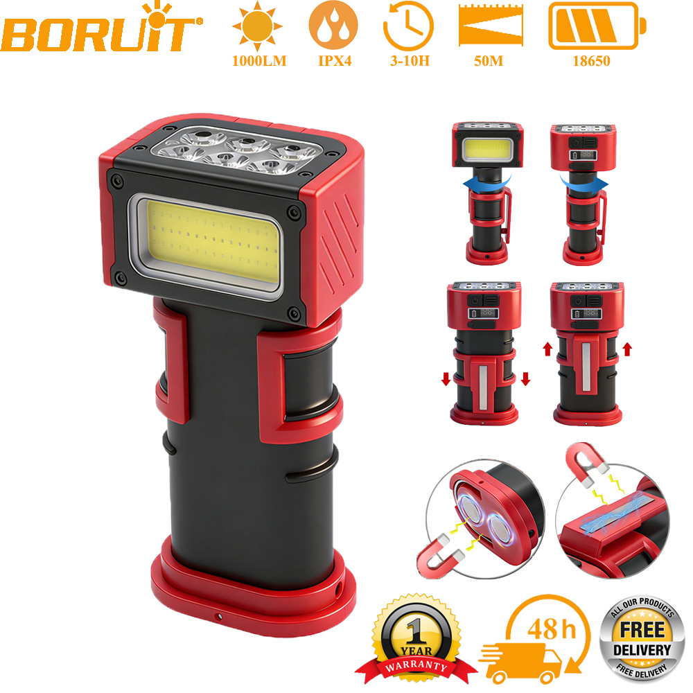 Cycling To Work - Lámpara de Trabajo LED COB BORUiT