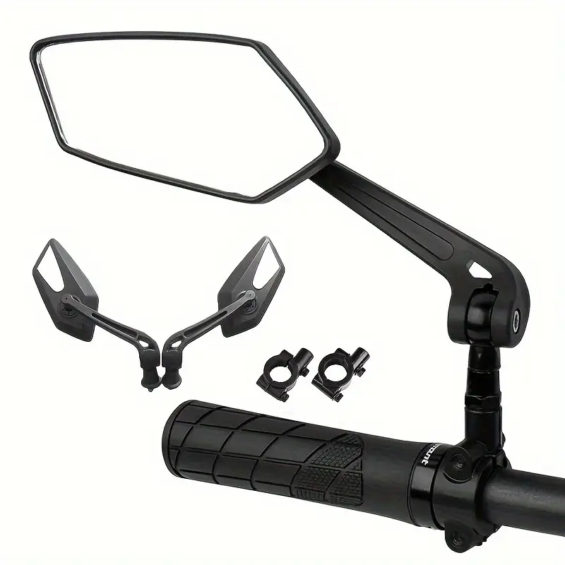 Mirror Handlebar Convex - 2 Espejos Retrovisores para Manillar de
