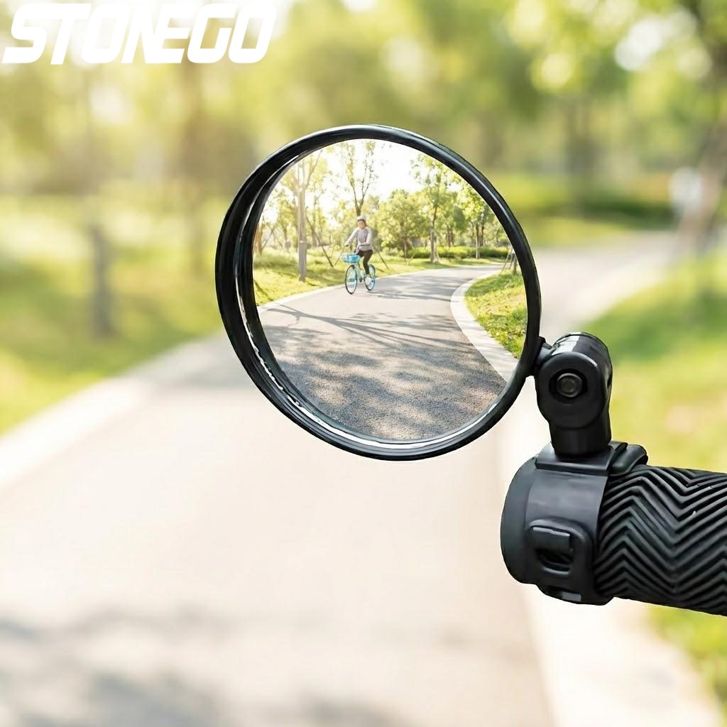 Mirror Handlebar Convex - Espejo Retrovisor Ajustable para Manillar de