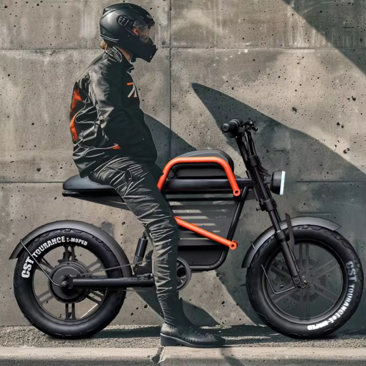 Commuting With Road Bike - Motocicleta Eléctrica de 60V 20Ah con