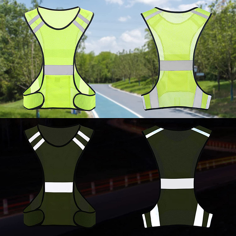 Reflective Vest Cycling - Chaleco de Seguridad Reflectante de Malla