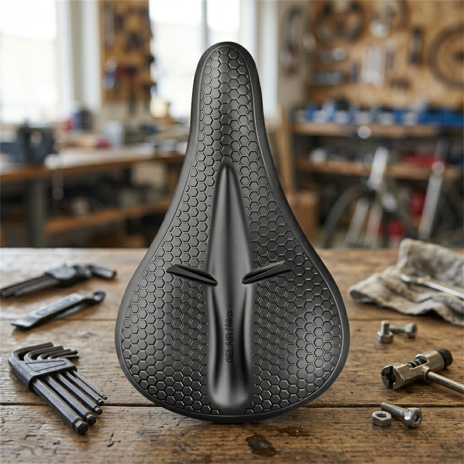 Cycling To Commute - Funda de silicona para asiento de