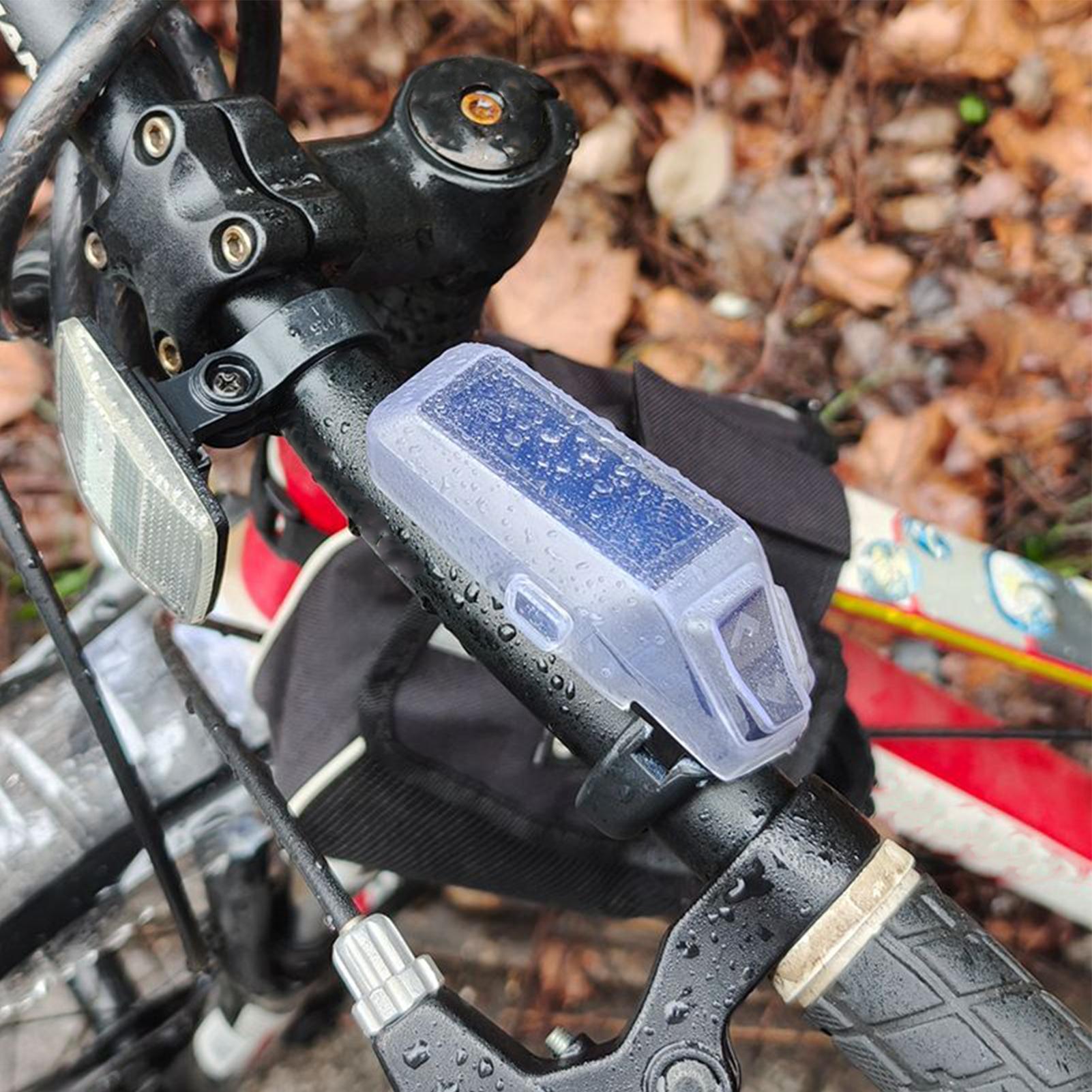 Commuting With Road Bike - Estuche transparente para bicicleta eléctrica, escudo