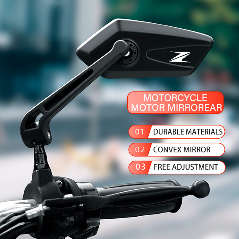 Mirror Handlebar Convex - Para Kawasaki Z Z900 Z1000 Zontes