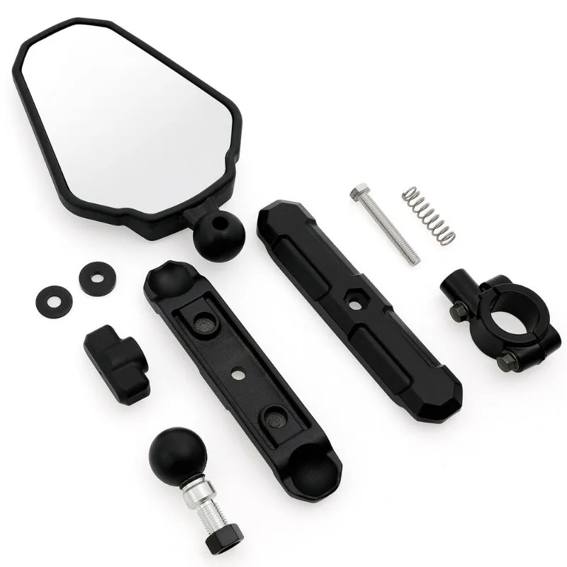 Mirror Handlebar Convex - Espejos Laterales Convexos Plegables para Motocicleta,
