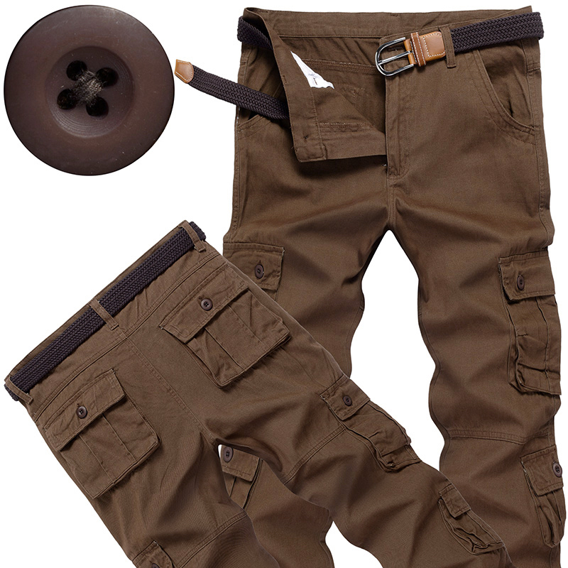 Cycling To Work - Pantalones Cargo Tácticos para Hombre, de