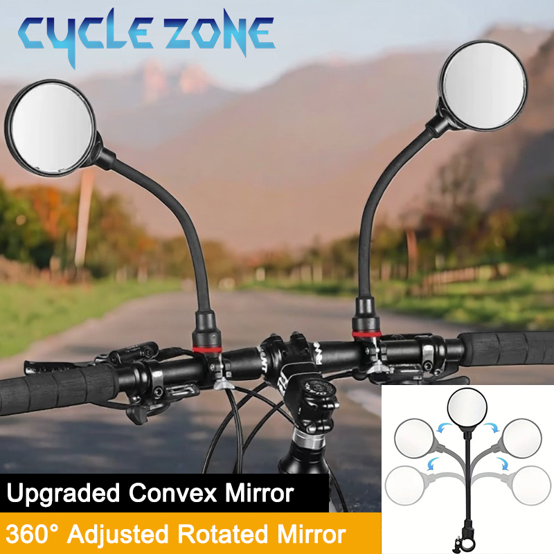 Mirror Handlebar Convex - Espejo retrovisor para manillar de bicicleta,