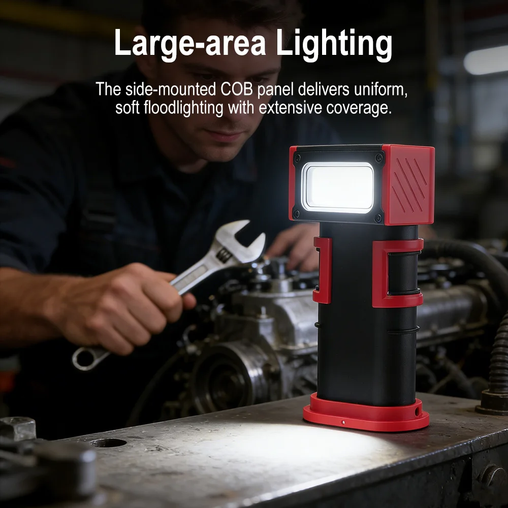 Lámpara de Trabajo LED COB BOR - Cycling To Work reseña y precio