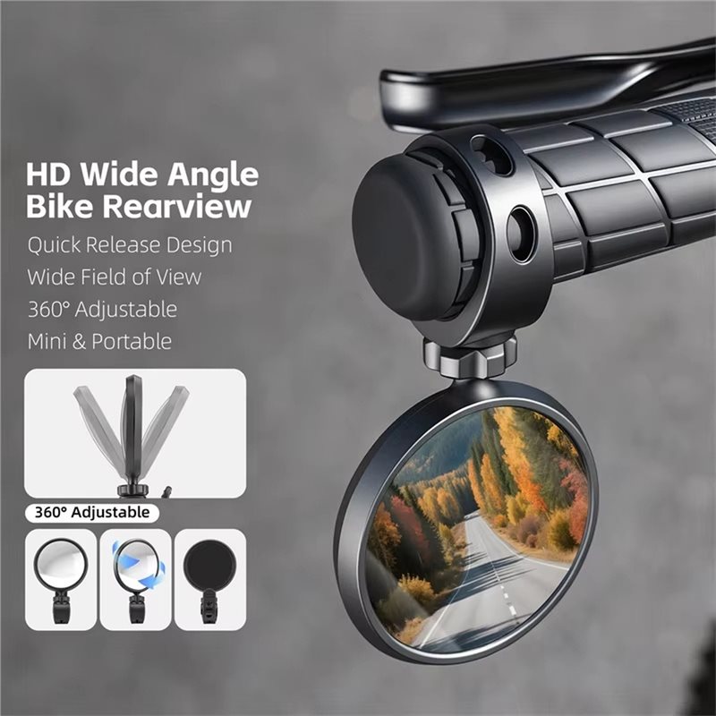 Espejo Retrovisor para Bicicle - Mirror Handlebar Convex reseña y precio