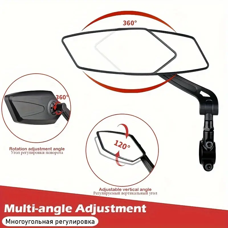 2 Espejos Retrovisores para Ma - Mirror Handlebar Convex reseña y precio