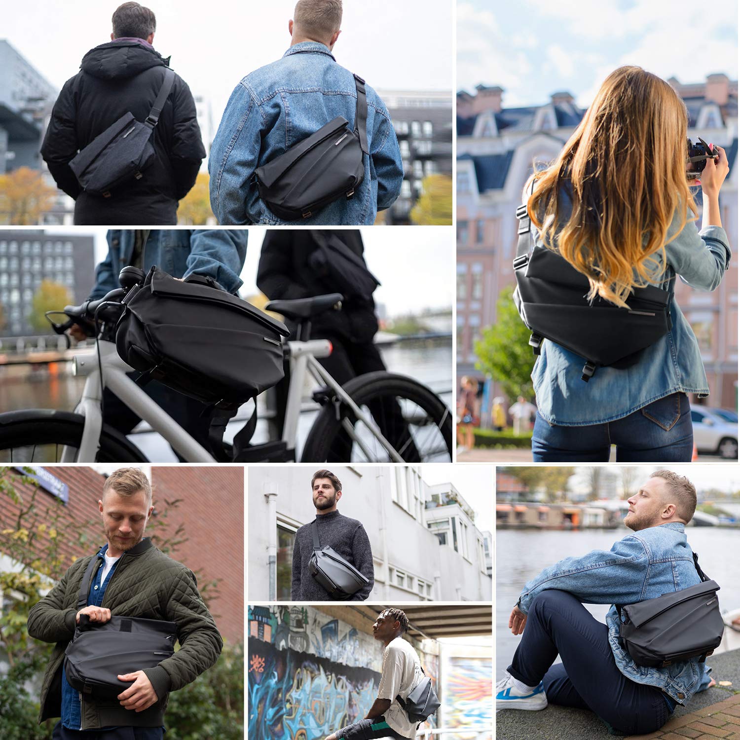 Bolsos cruzados antirrobo gran - Cycling To Work reseña y precio