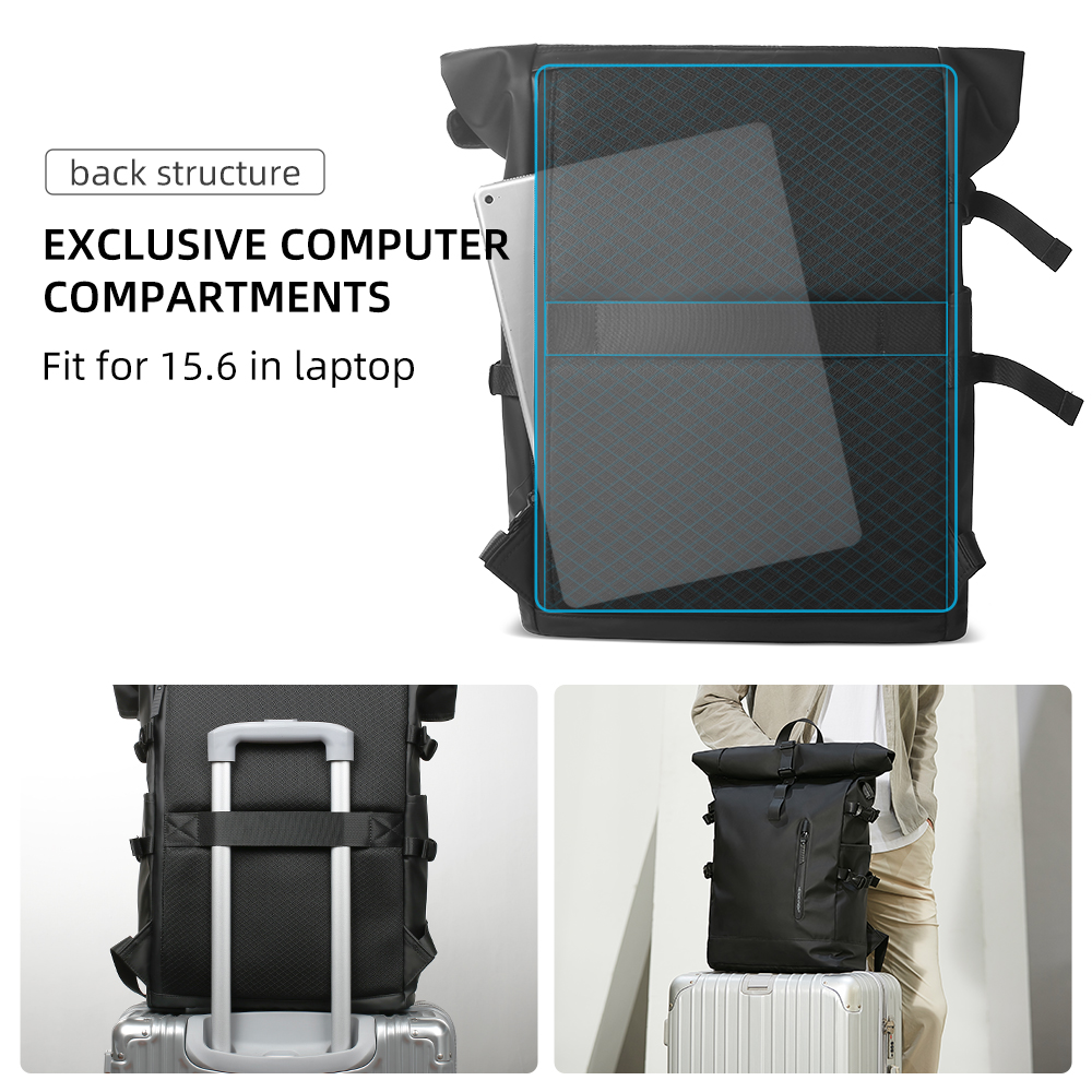 Mochila de viaje expandible HK - Cycling Commuter Backpack Waterproof reseña y precio