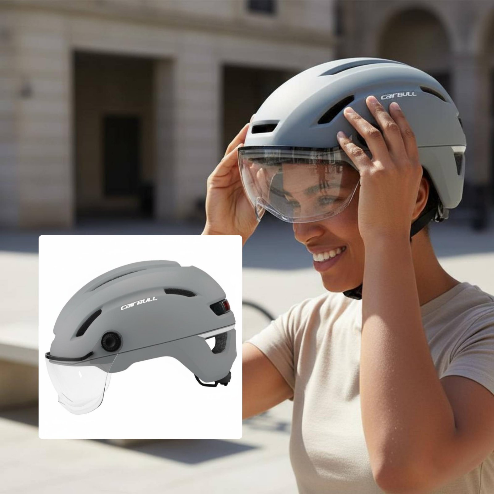 Casco para Bicicleta Eléctrica - Cycling Commute Gear reseña y precio