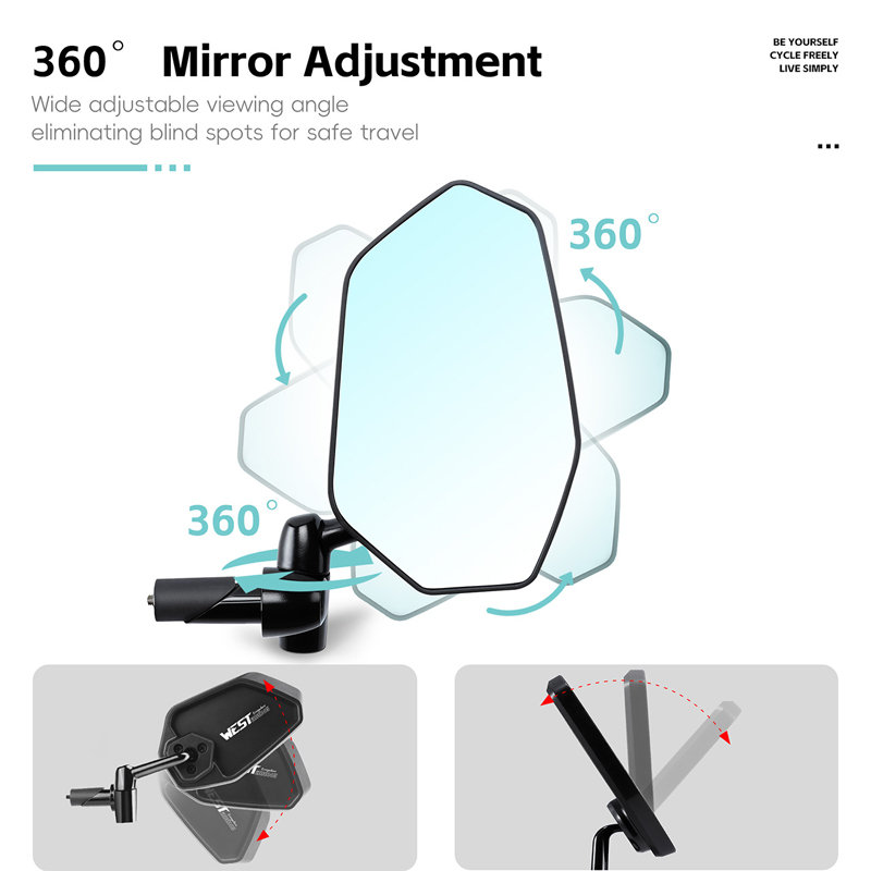 Espejo Retrovisor Convexo Anti - Mirror Handlebar Convex reseña y precio
