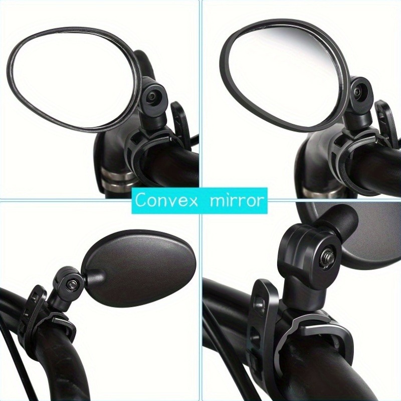 1/2PCS Espejos de bicicleta, r - Mirror Handlebar Convex reseña y precio
