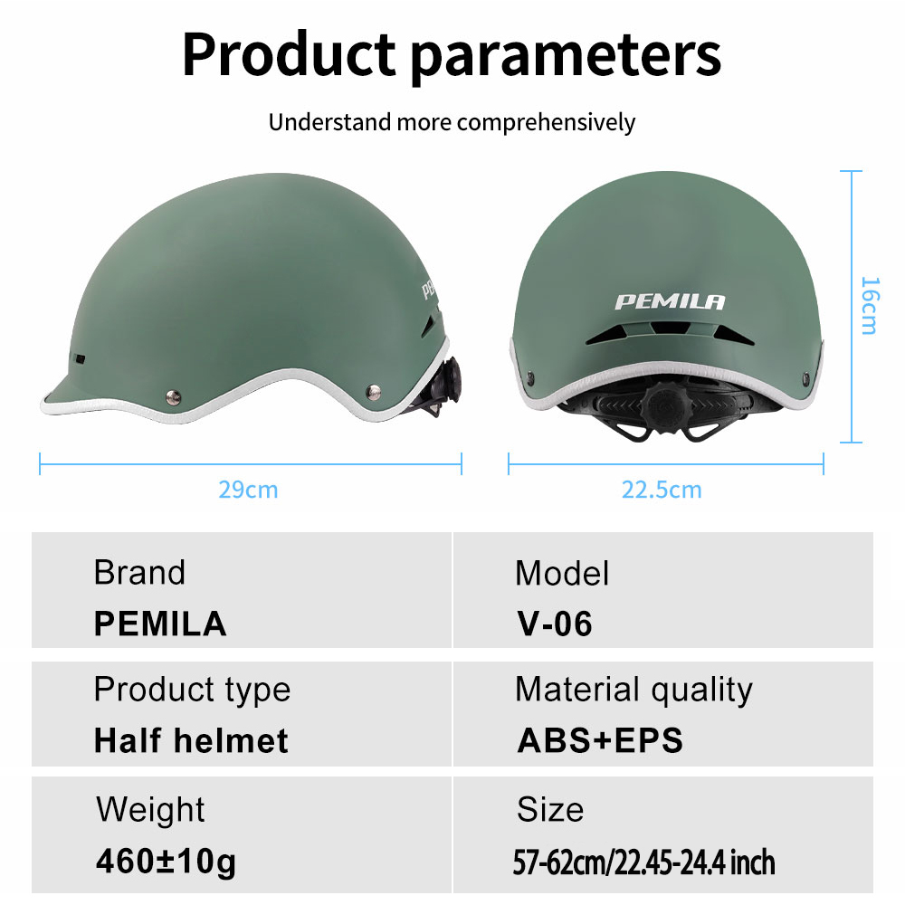 PEMILA-casco de bicicleta para - Commuting With Road Bike reseña y precio
