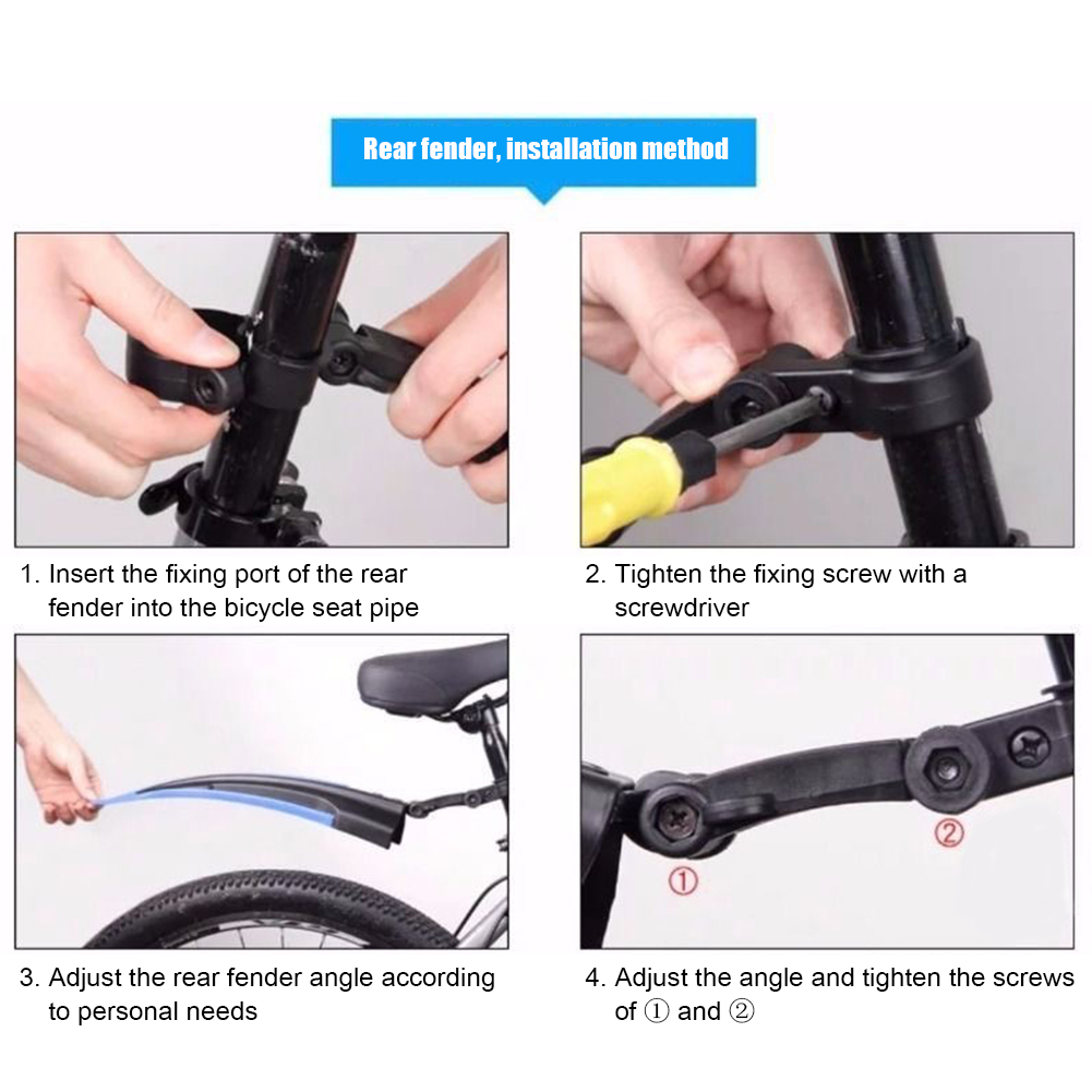 Guardabarros delantero y trase - Fender Mudguard Set reseña y precio