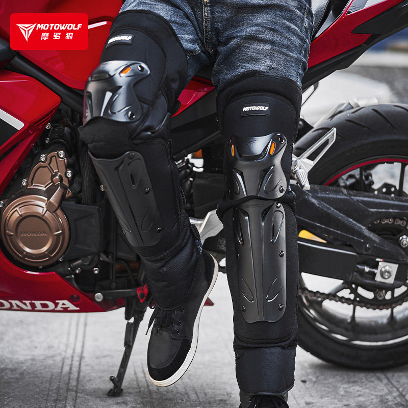 Protección de rodilla para mot - Winter Cycling Commute Gear reseña y precio